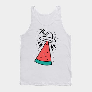 Alien Summer Invasion Tank Top